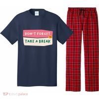 Dont Forget To Take A Break Work Pajama Set thumb 0