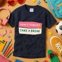 Dont Forget To Take A Break Work Kids T-Shirt thumb 3