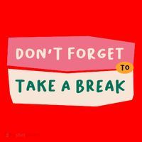 Dont Forget To Take A Break Work Santa Hat thumb 1
