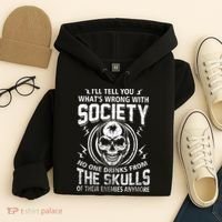 Drink From The Skull Of Your Enemies Wrong Society Hoodie thumb 4