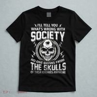 Drink From The Skull Of Your Enemies Wrong Society T-Shirt thumb 5