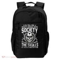 Drink From The Skull Of Your Enemies Wrong Society Backpack thumb 0