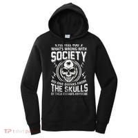 Drink From The Skull Of Your Enemies Wrong Society Women's Hoodie thumb 0
