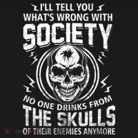 Drink From The Skull Of Your Enemies Wrong Society Women's T-Shirt thumb 6