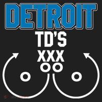 Detroit Football TD's Touchdowns Women's Sweatshirt thumb 2