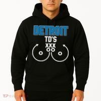 Detroit Football TD's Touchdowns Hoodie thumb 2