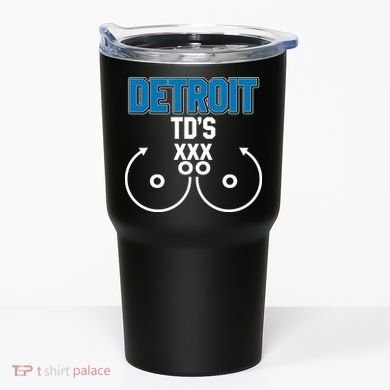 Detroit Football TD's Touchdowns Tumbler