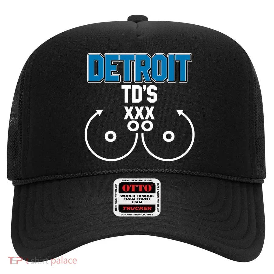 Detroit Football TD's Touchdowns Hat