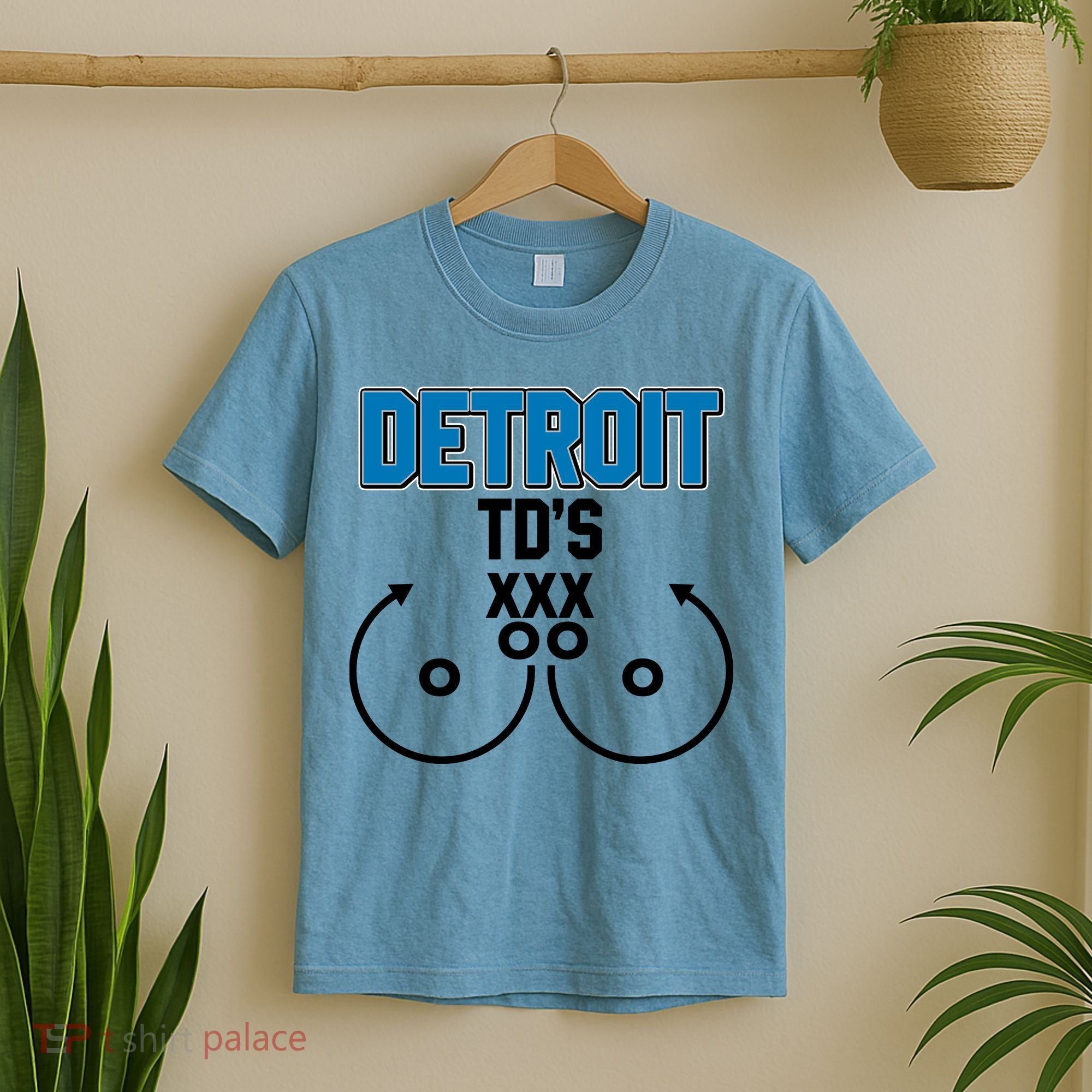 Detroit Football TD's Touchdowns T-Shirt