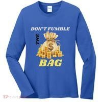 DonT Fumble The Bag Women's Long Sleeve Shirt thumb 0