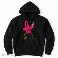 Dabbing Flamingo Tropical Animal Lover Women Hoodie thumb 0