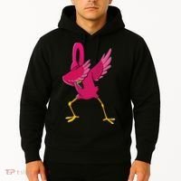 Dabbing Flamingo Tropical Animal Lover Women Hoodie thumb 2