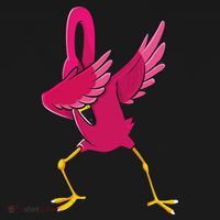 Dabbing Flamingo Tropical Animal Lover Women Sweatshirt thumb 3