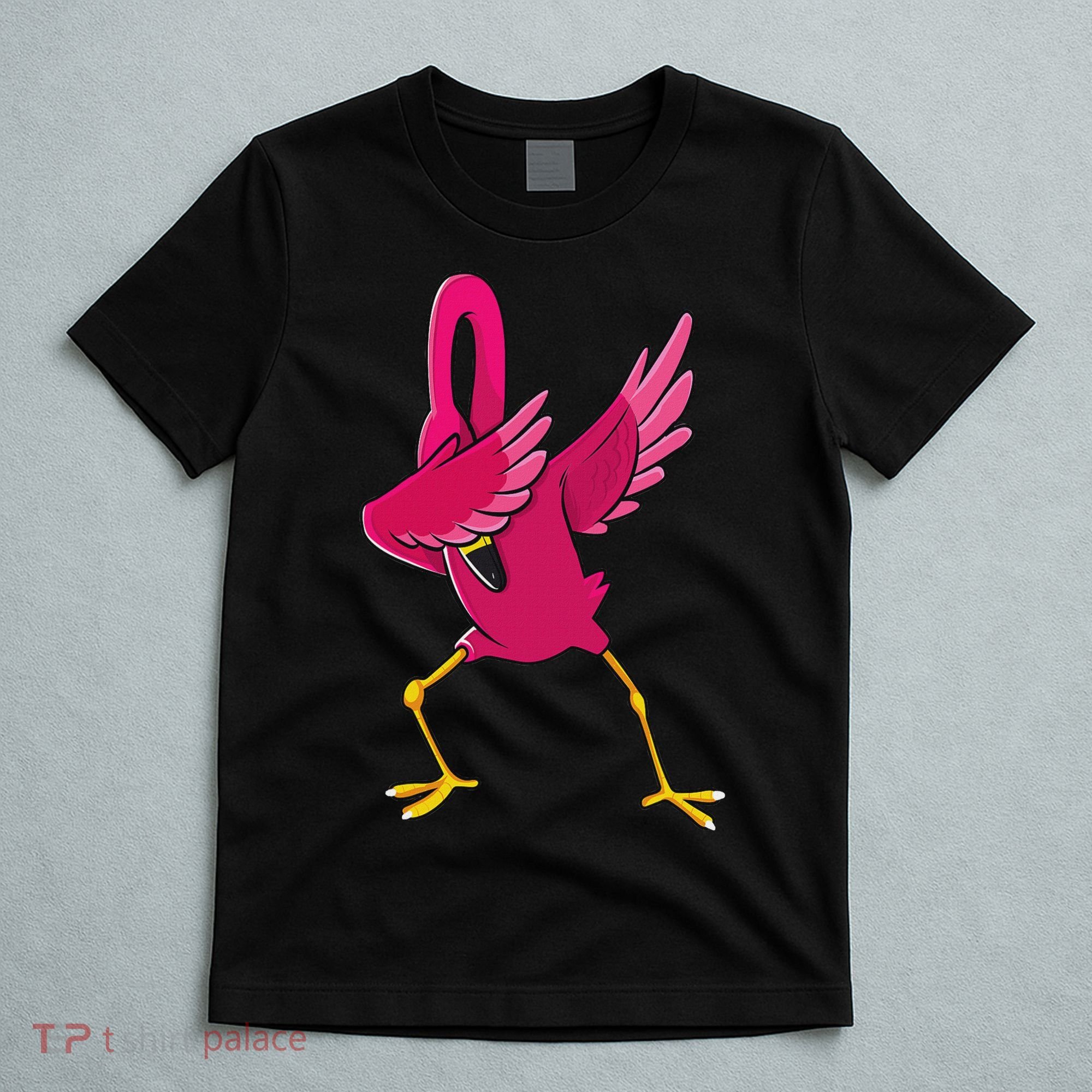 Dabbing Flamingo Tropical Animal Lover Women T-Shirt
