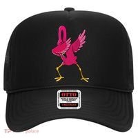 Dabbing Flamingo Tropical Animal Lover Women Hat thumb 0
