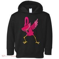 Dabbing Flamingo Tropical Animal Lover Women Toddler Hoodie thumb 0