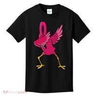 Dabbing Flamingo Tropical Animal Lover Women Kids T-Shirt thumb 0