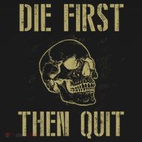 Die First Then Quit Skull Proud Military Veteran Army Gift Ornament thumb 1