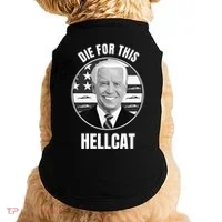 Die For This Hellcat Funny Doggie Tank thumb 0
