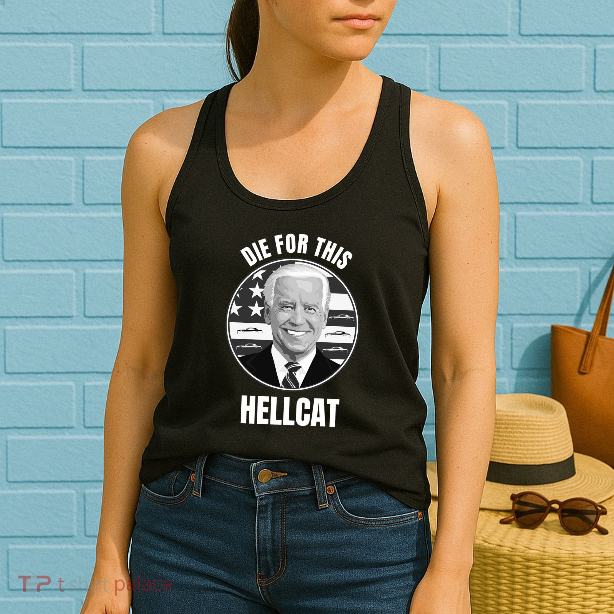 Die For This Hellcat Funny Women's Tank Top