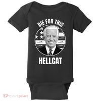 Die For This Hellcat Funny Baby Bodysuit thumb 0