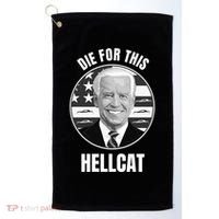 Die For This Hellcat Funny Golf Towel thumb 0