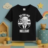 Die For This Hellcat Funny Toddler T-Shirt thumb 3