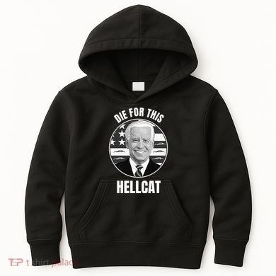 Die For This Hellcat Funny Kids Hoodie