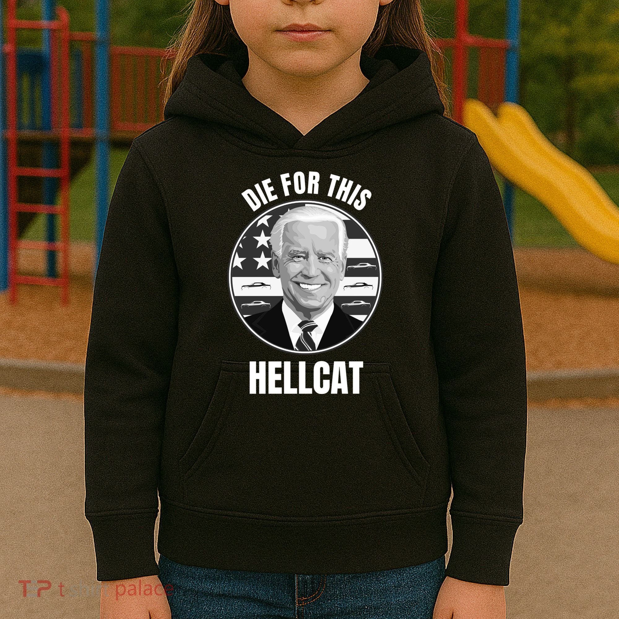 Die For This Hellcat Funny Kids Hoodie