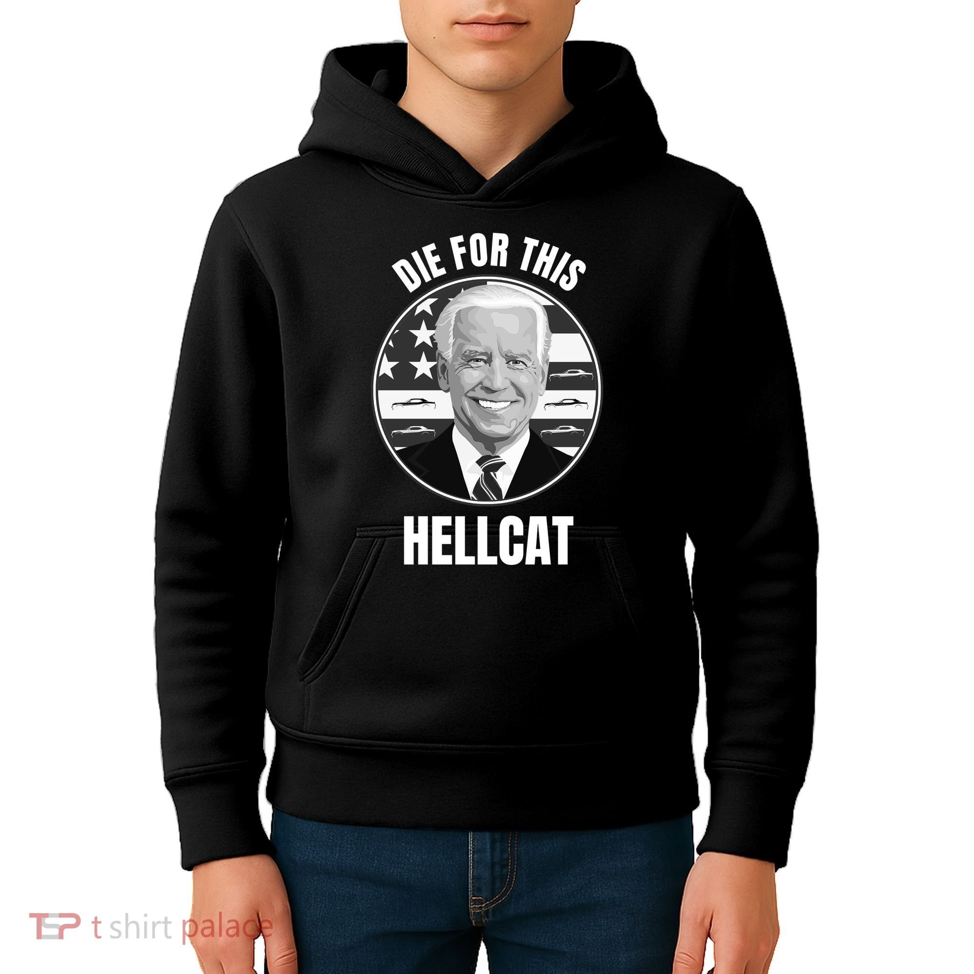 Die For This Hellcat Funny Kids Hoodie
