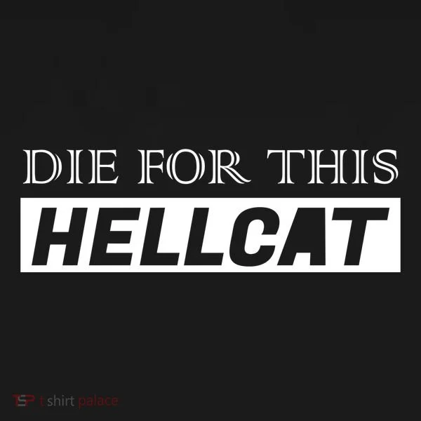 Die For This Hellcat Doggie Tank