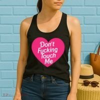 Don't Fucking Touch Me Women's Tank Top thumb 2