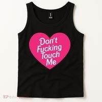 Don't Fucking Touch Me Tank Top thumb 2