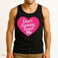 Don't Fucking Touch Me Tank Top thumb 3