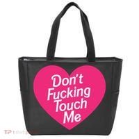 Don't Fucking Touch Me Tote Bag thumb 0