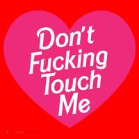 Don't Fucking Touch Me Santa Hat thumb 1