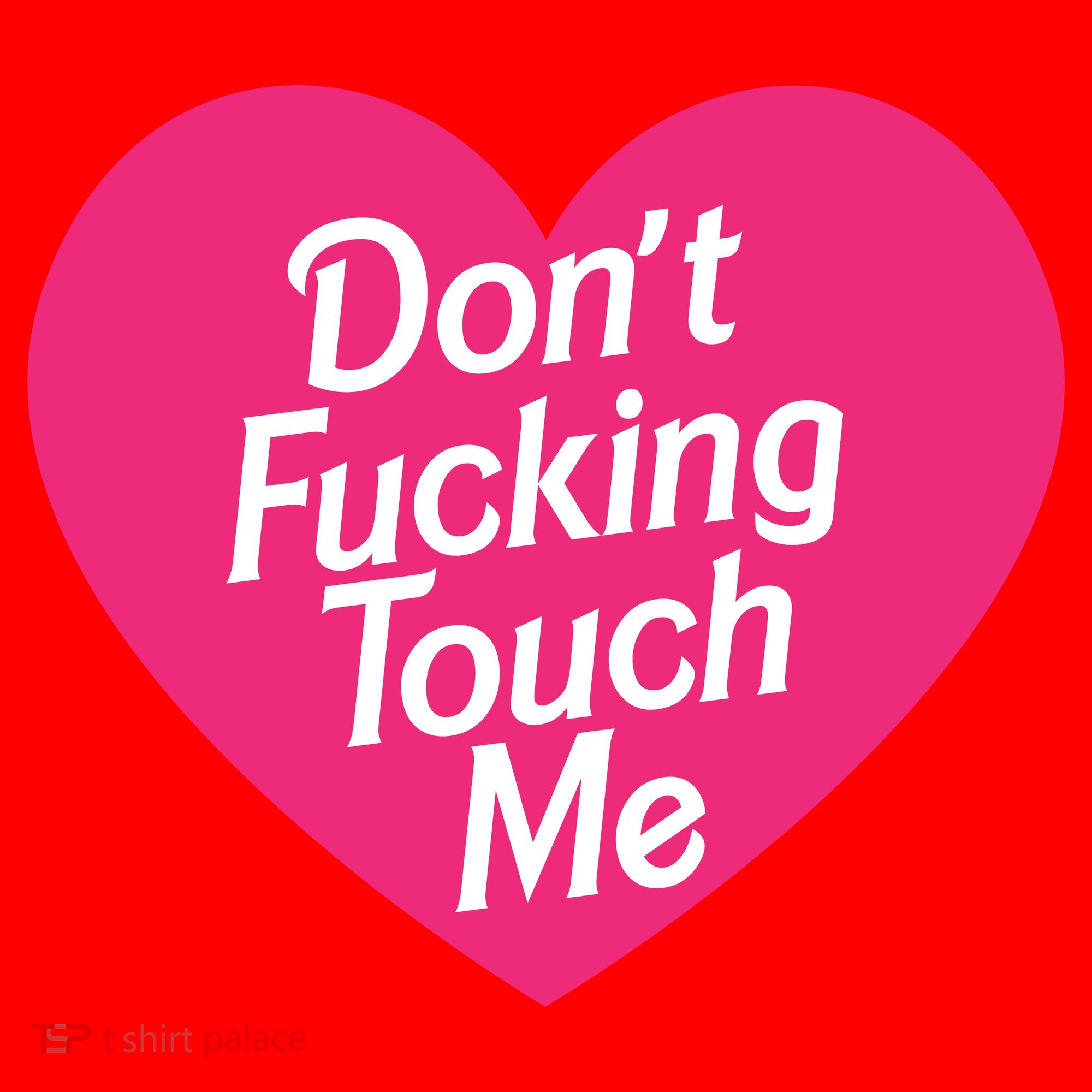 Don't Fucking Touch Me Santa Hat