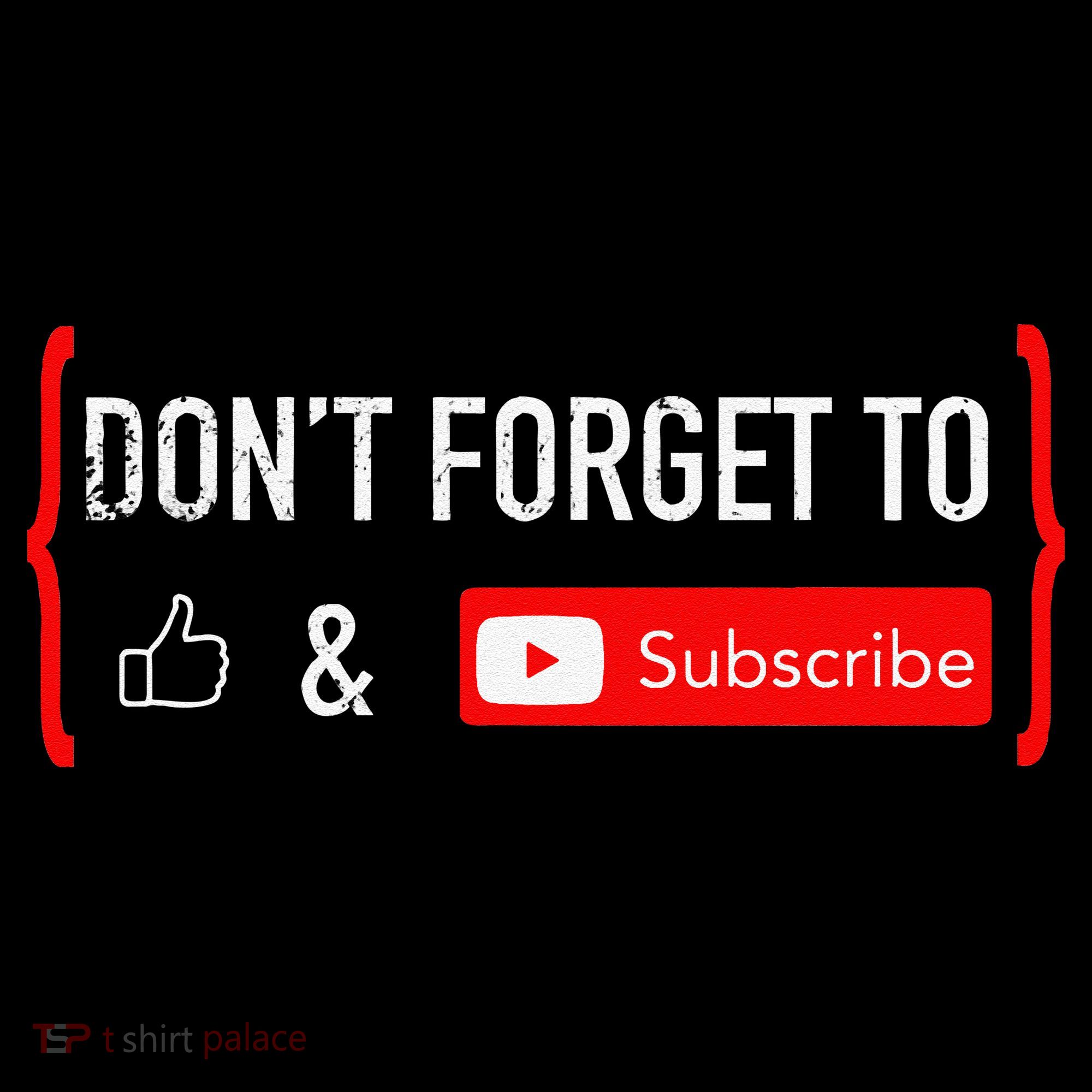 DonT Forget To Like And Subscribe Video Content Creator Coffee Mug