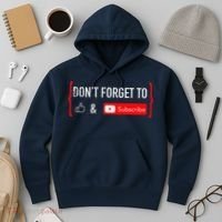 DonT Forget To Like And Subscribe Video Content Creator Hoodie thumb 3