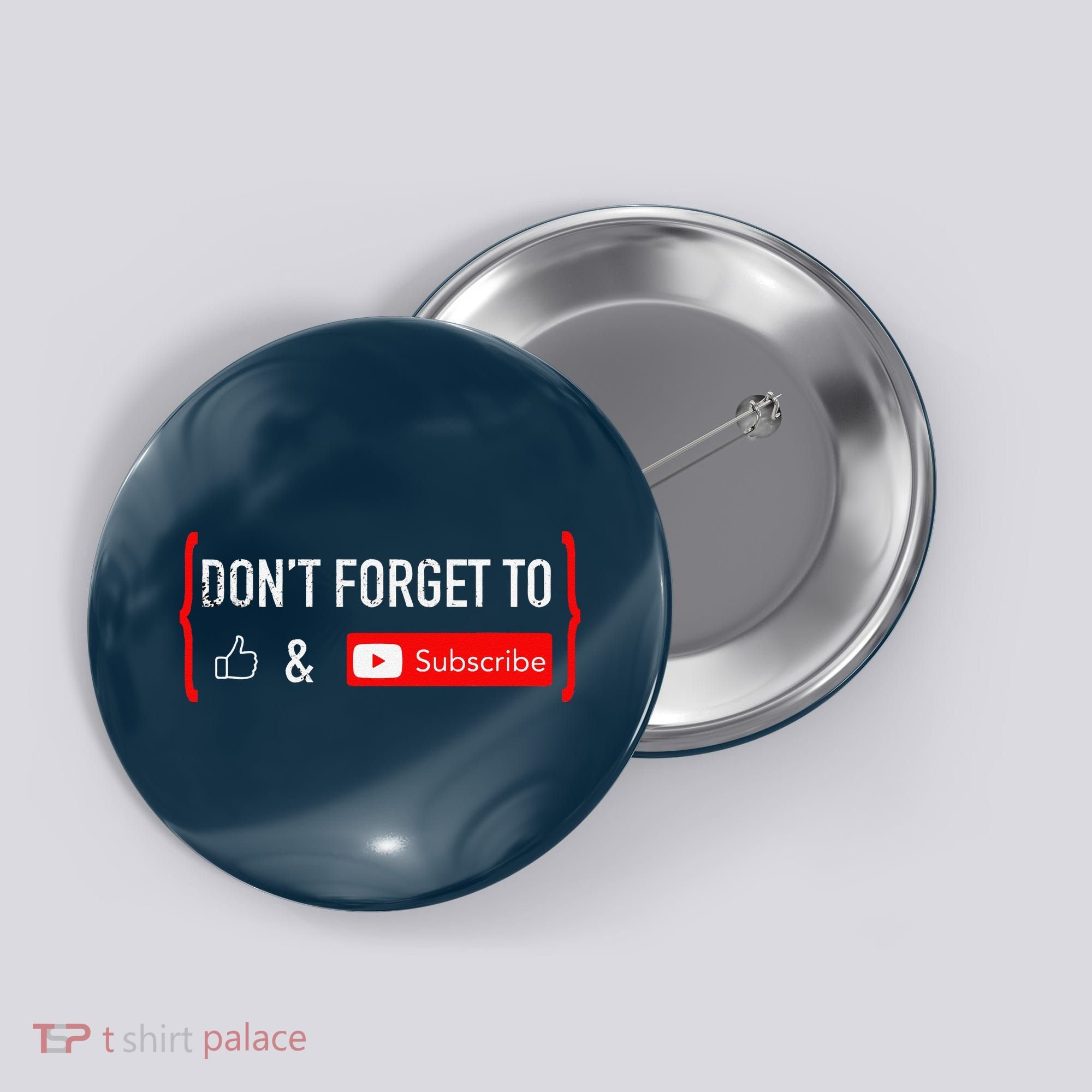 DonT Forget To Like And Subscribe Video Content Creator Button