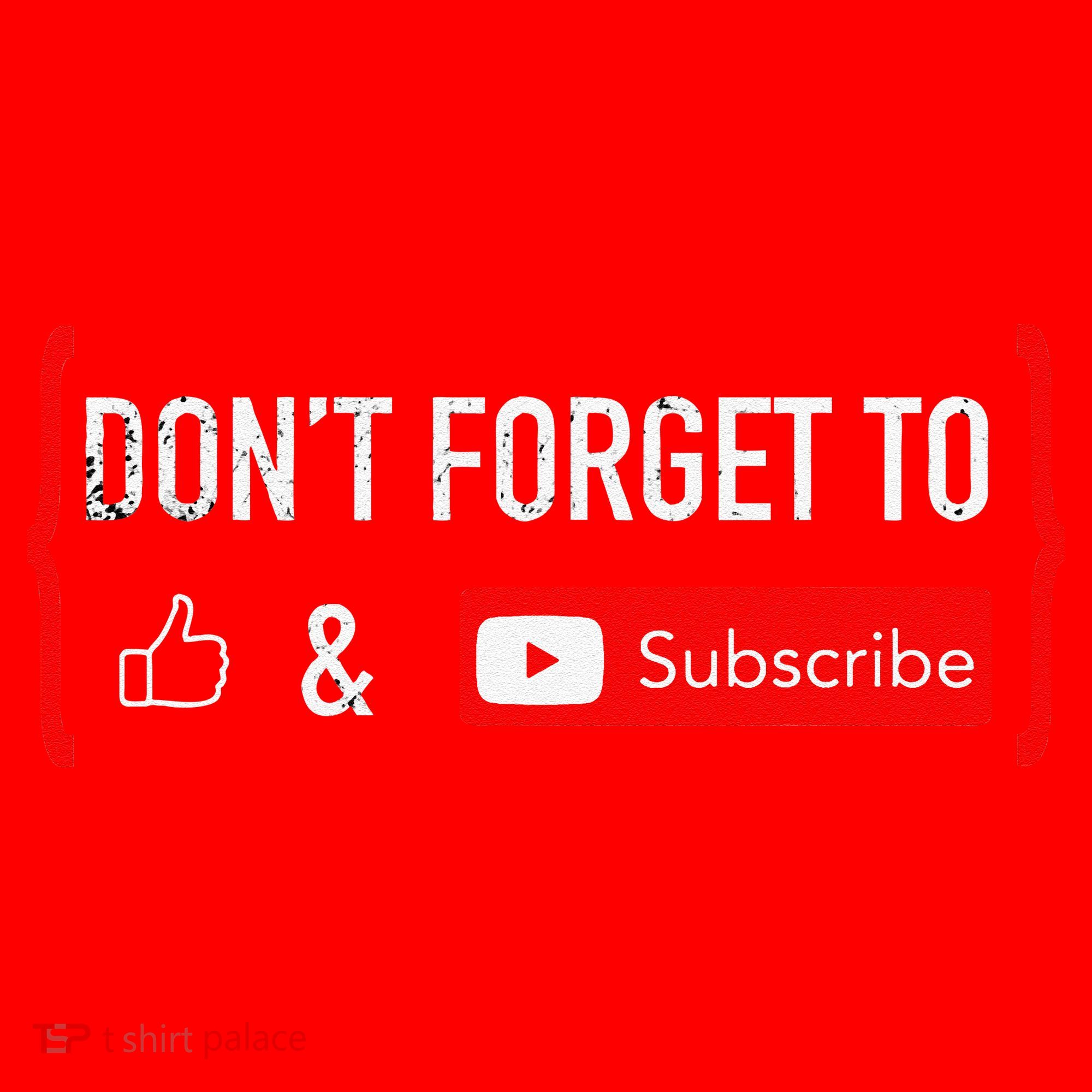 DonT Forget To Like And Subscribe Video Content Creator Santa Hat