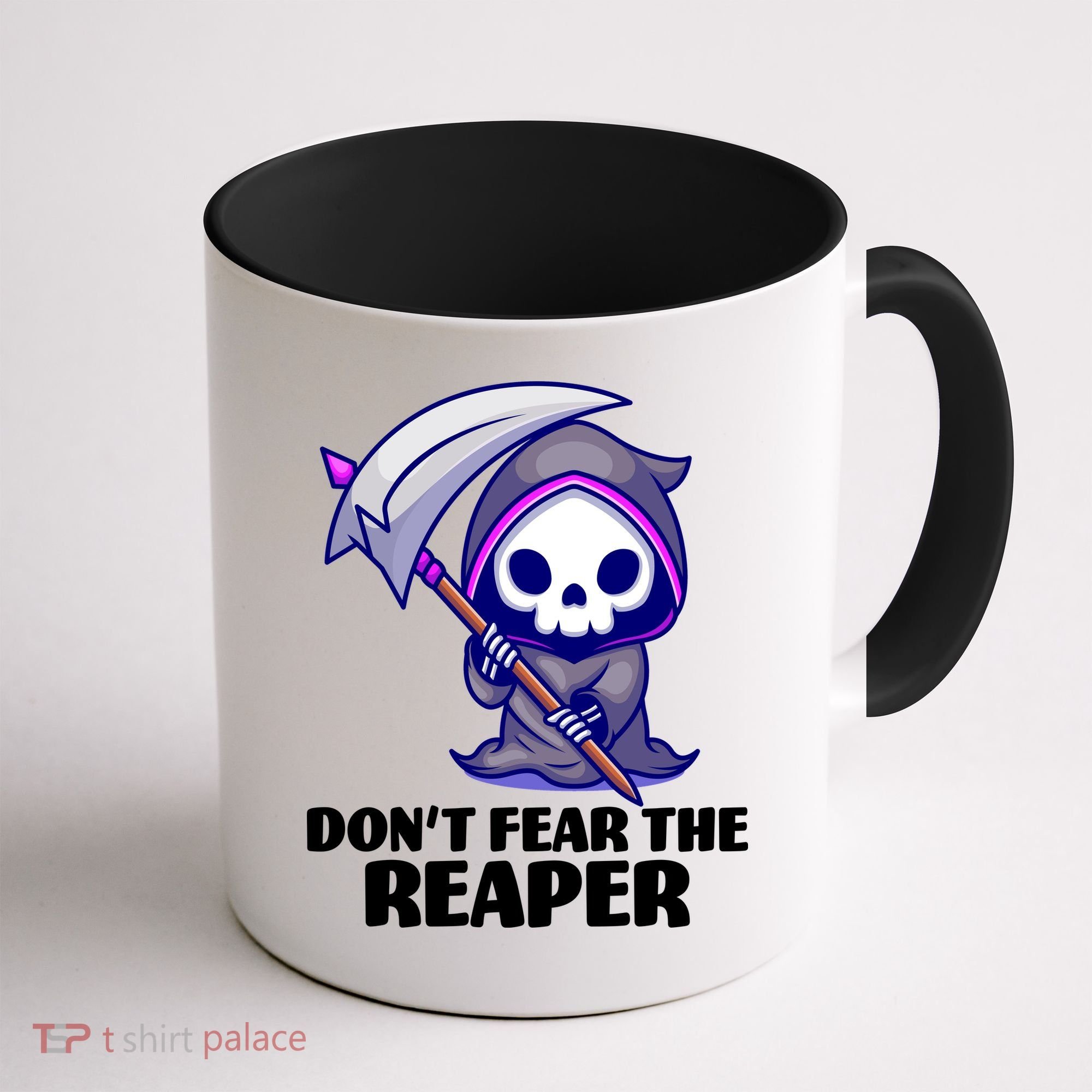 Don't Fear The Reaper Cute Chibi Reaper Coffee Mug