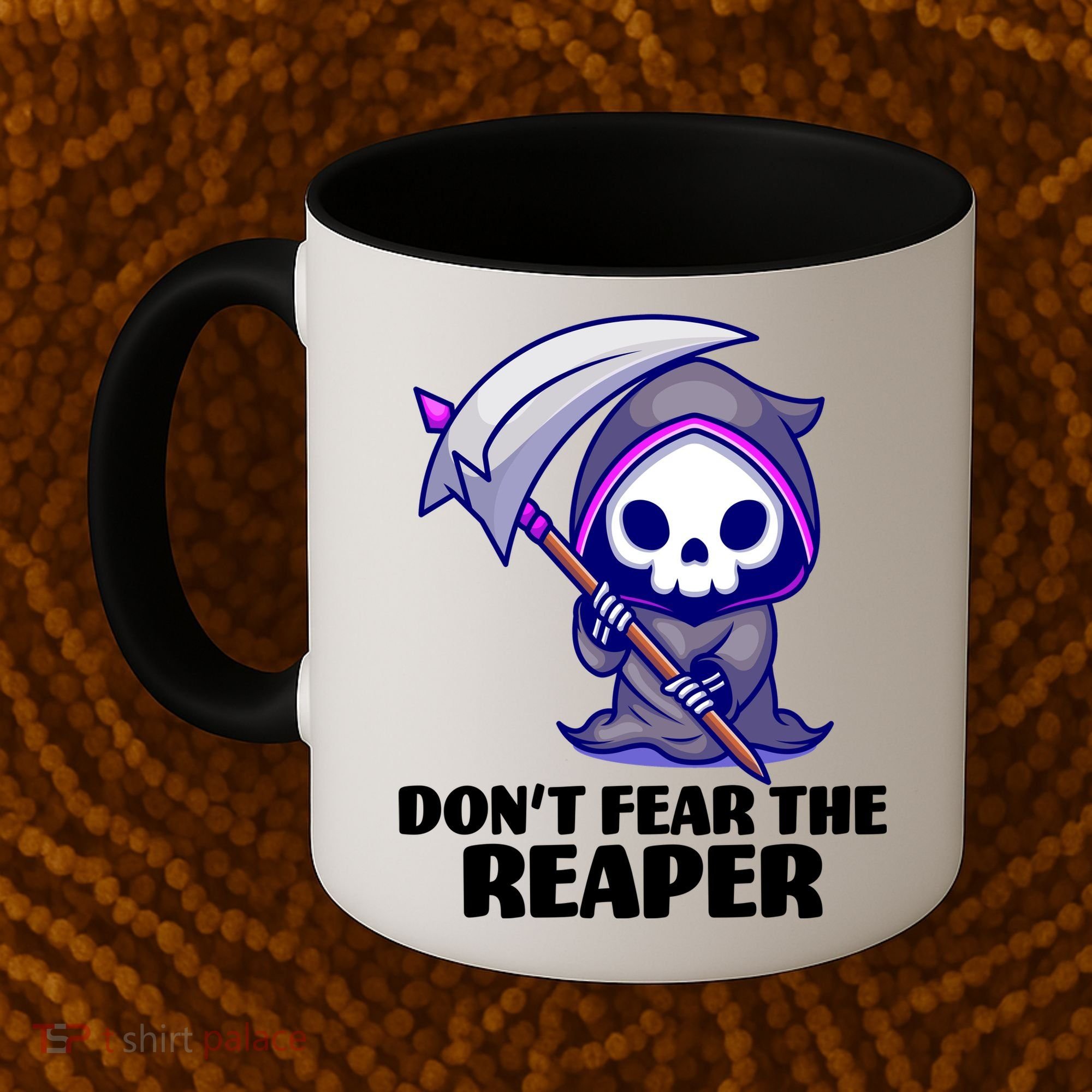 Don't Fear The Reaper Cute Chibi Reaper Coffee Mug