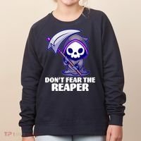 Don't Fear The Reaper Cute Chibi Reaper Women's Sweatshirt thumb 0