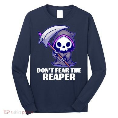 Don't Fear The Reaper Cute Chibi Reaper Long Sleeve Shirt