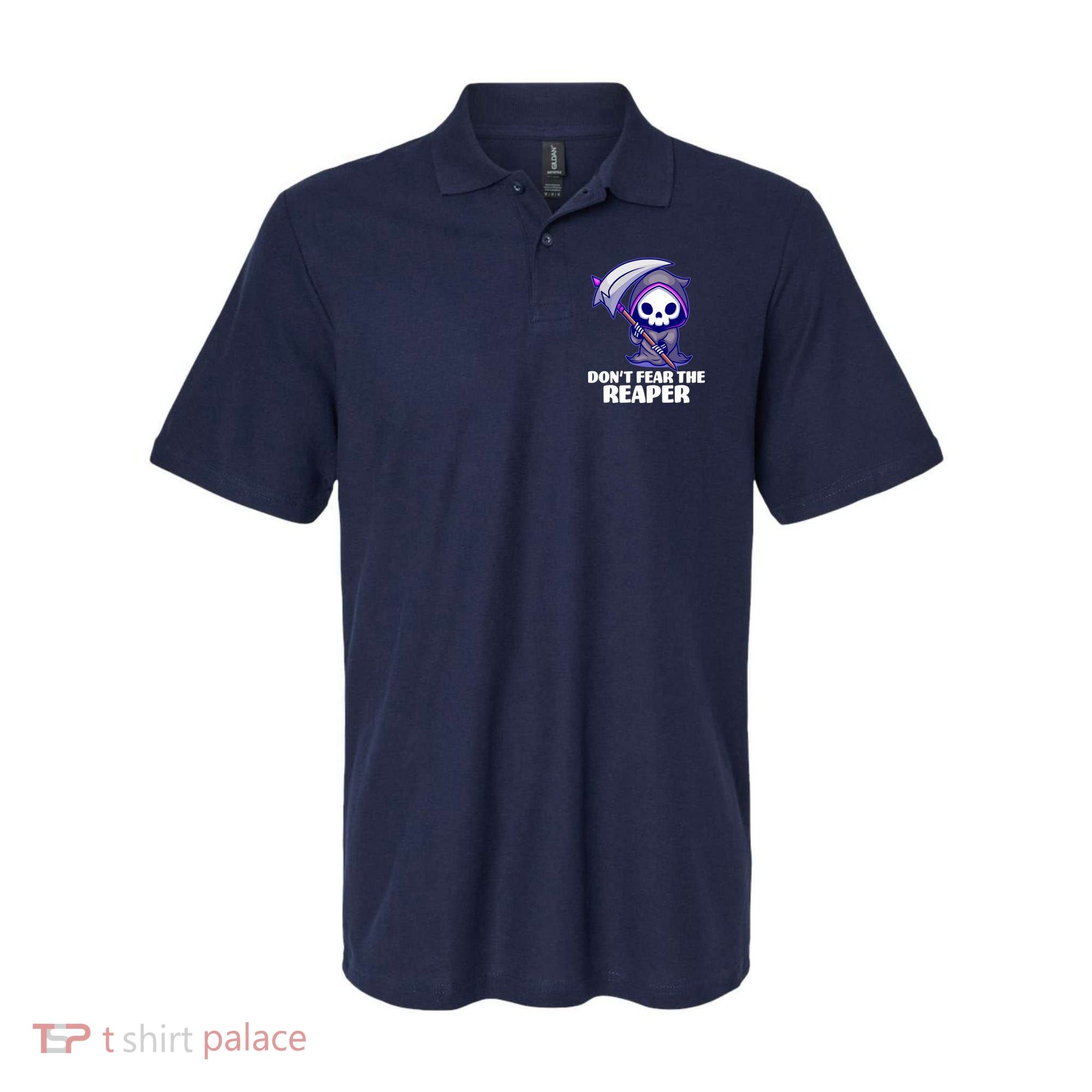 Don't Fear The Reaper Cute Chibi Reaper Polo