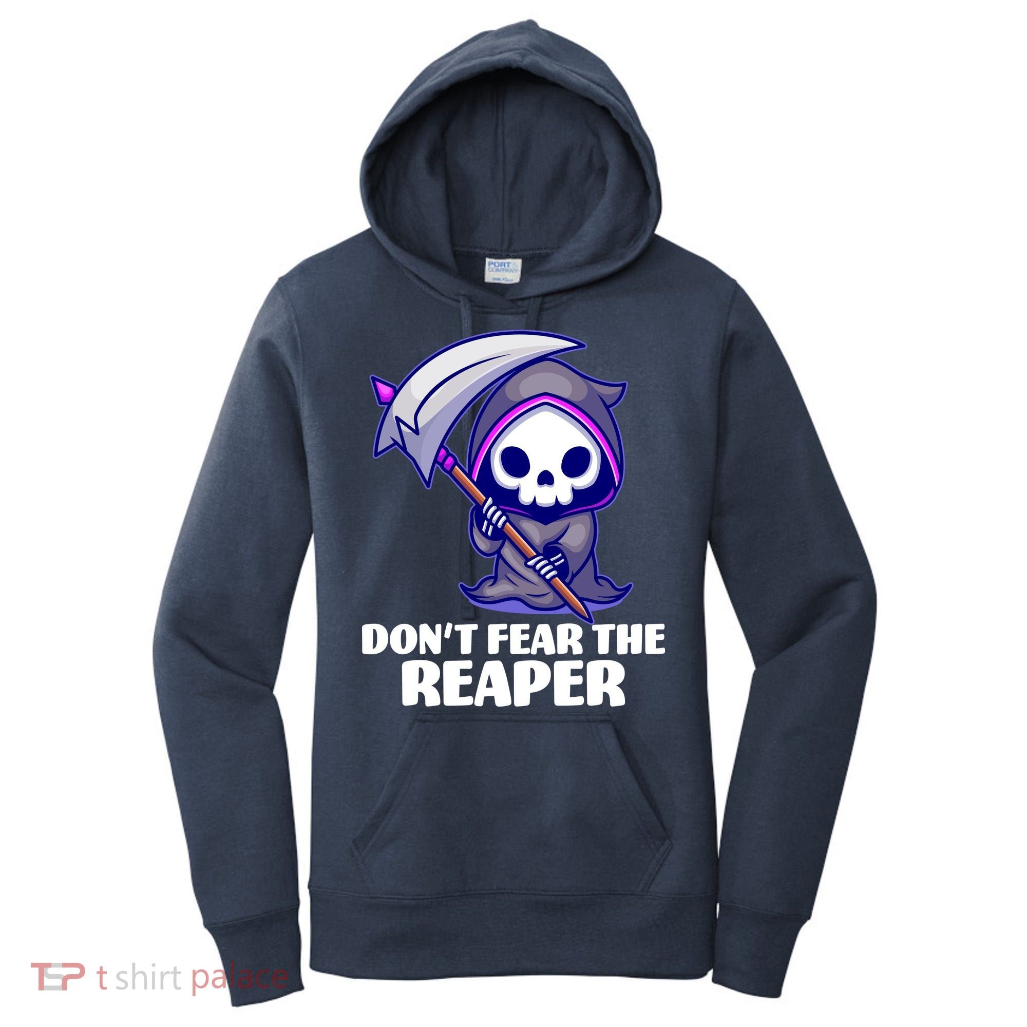 Don't Fear The Reaper Cute Chibi Reaper Women's Hoodie