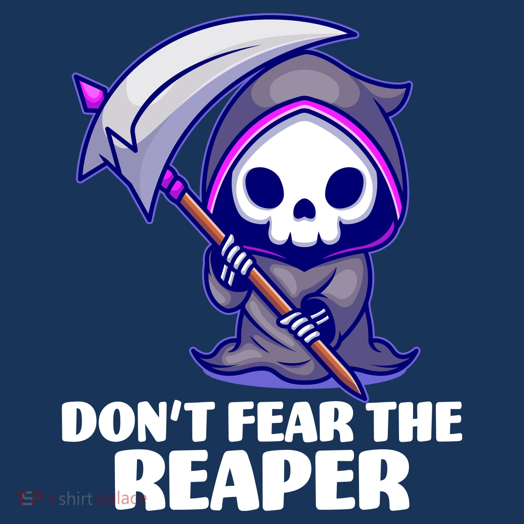 Don't Fear The Reaper Cute Chibi Reaper Women's Hoodie