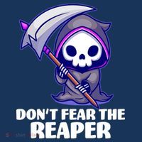 Don't Fear The Reaper Cute Chibi Reaper Mousepad thumb 1
