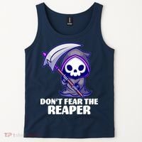 Don't Fear The Reaper Cute Chibi Reaper Tank Top thumb 2